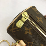 Handle and strap detail of polished signature women's handbag – women's luxury accessory