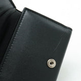 Balenciaga women's wallet Black luxury designer leather