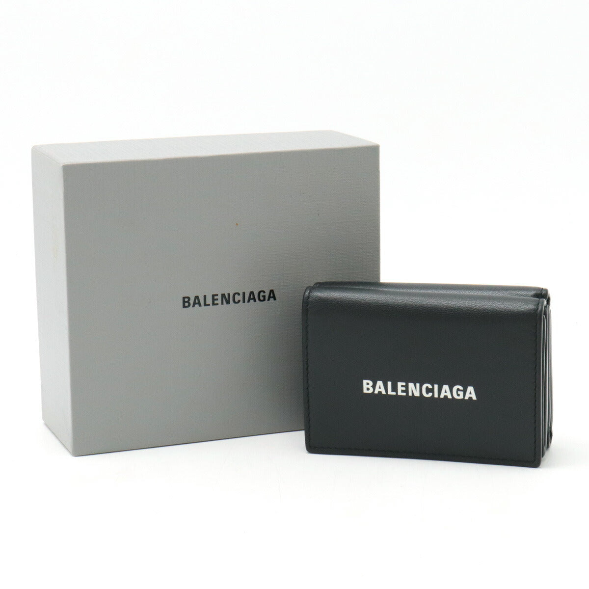Balenciaga designer wallet leather closeup detail