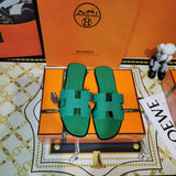 Hermès Black Block Heel Sandals - Sole Detail View
