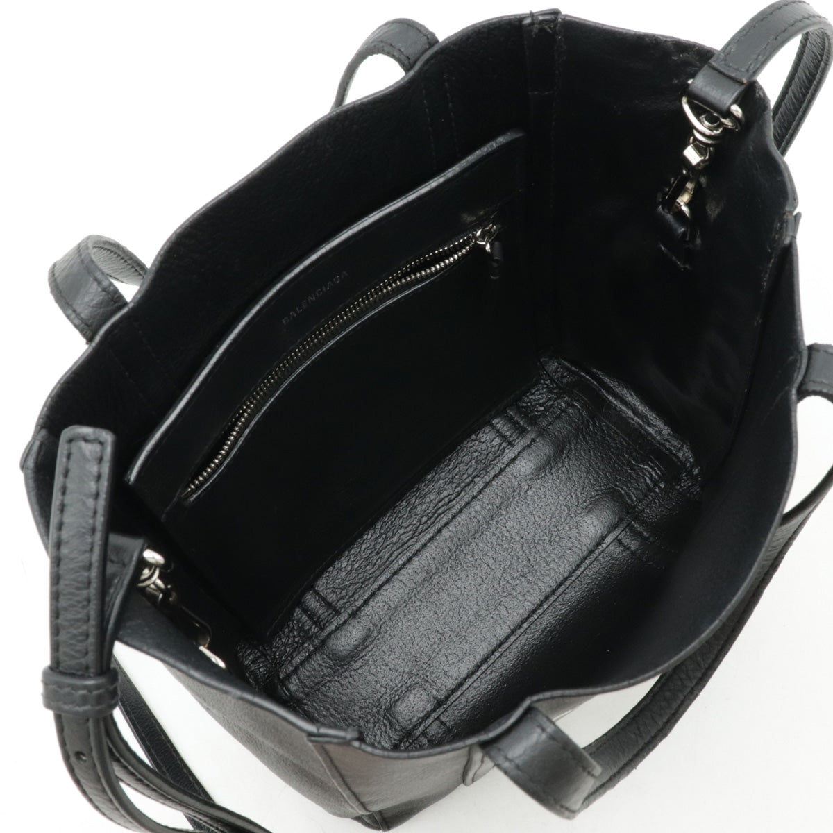 Balenciaga women's tote bag Black luxury designer leather