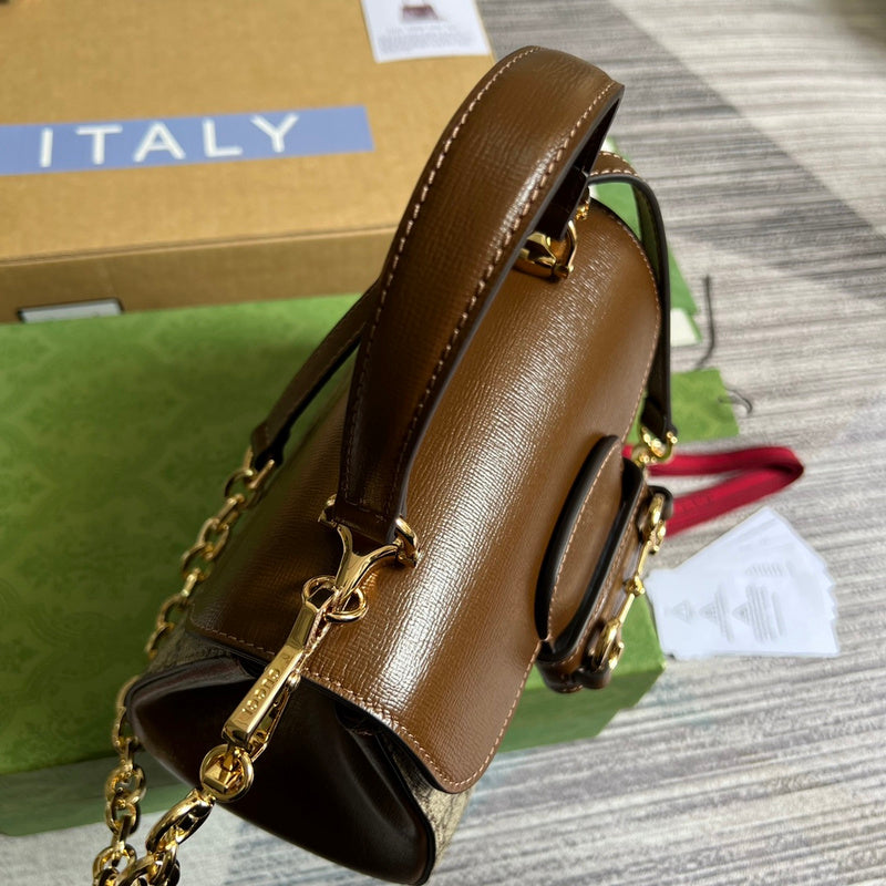 Top view of premium statement women's handbag – women's premium purse