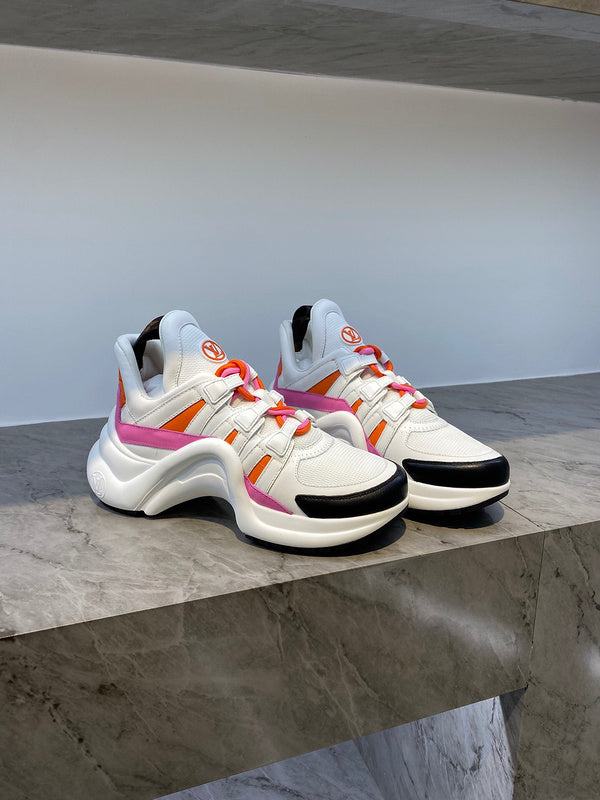 Louis Vuitton shoes Style 419 - front view, refined designer finish