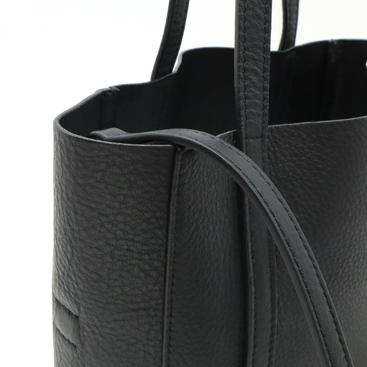Side view of Balenciaga tote bag premium designer bag
