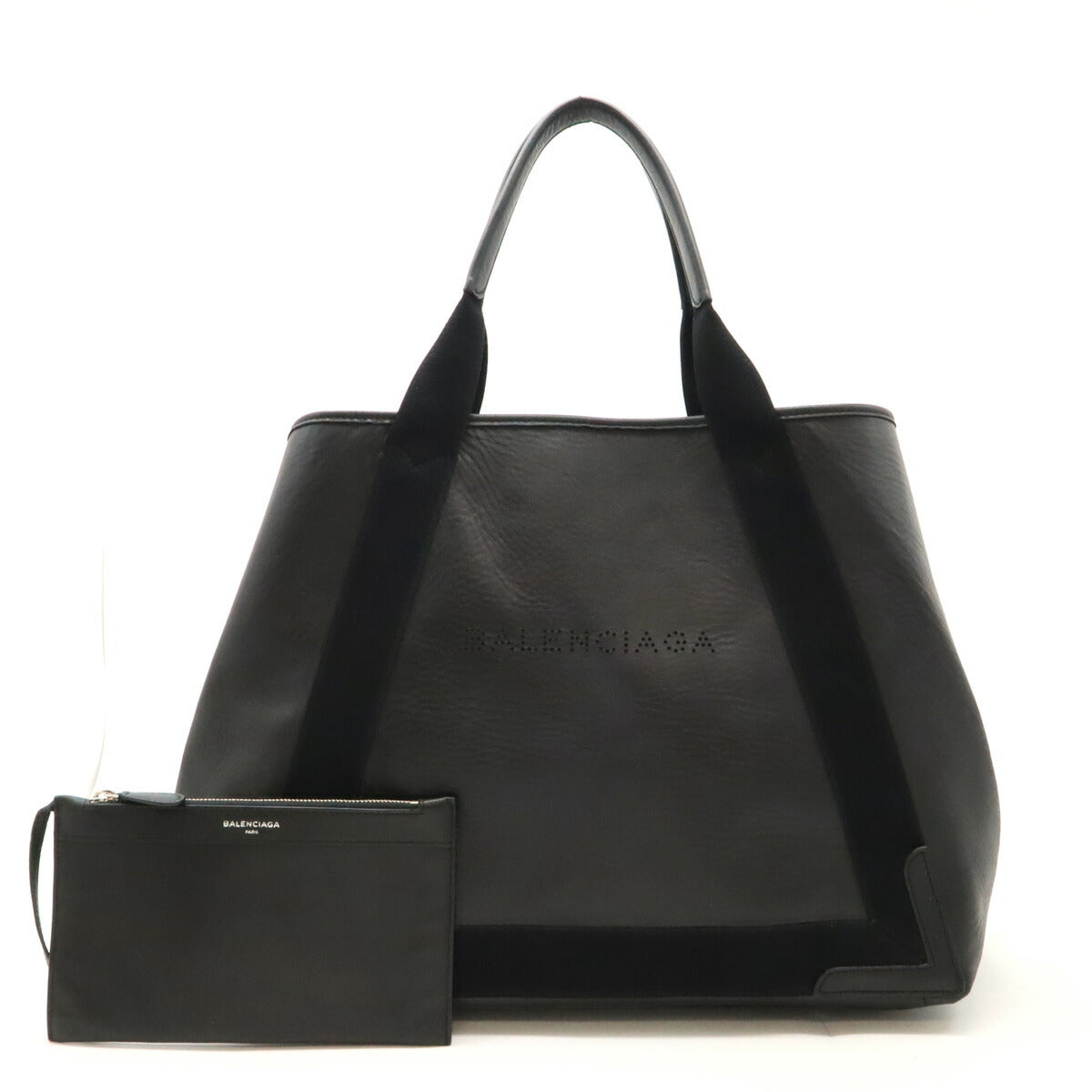 Balenciaga women's tote bag Black luxury designer leather