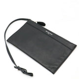 Balenciaga authentic luxury tote bag Black leather craftsmanship