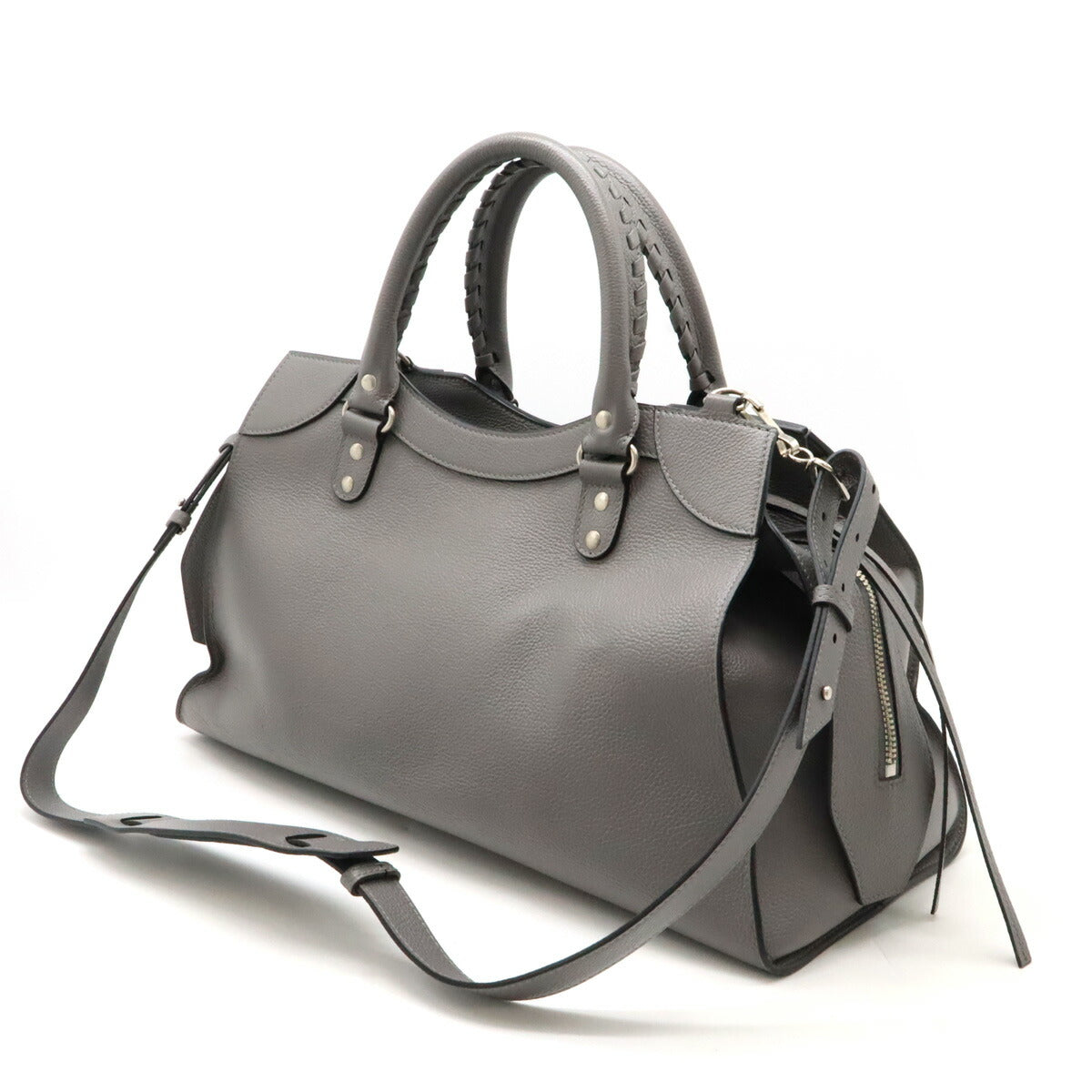 Side view of Balenciaga tote bag premium designer bag