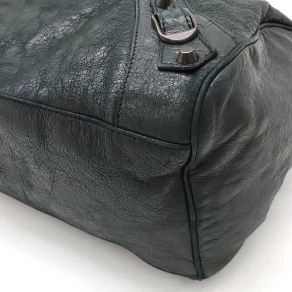Auremorys elegant leather Luxury Bag back view
