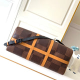 Back view of statement refined women's handbag – women's premium purse
