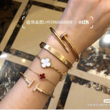 Side view of Cartier unisex jewelry piece