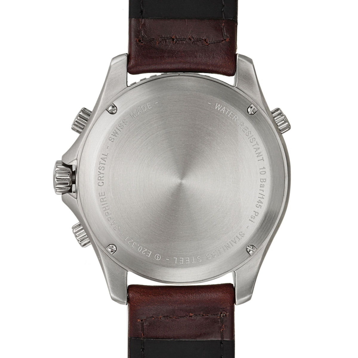 Side view of Hamilton men's watch