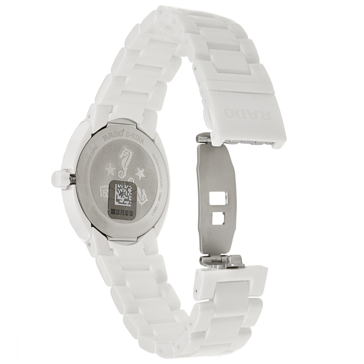 Side view of Rado women's watch
