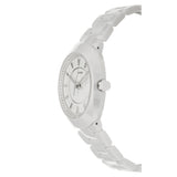 Close-up detail view of Rado women's watch