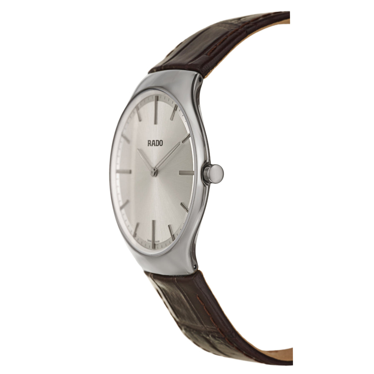 Side view of Rado men's watch