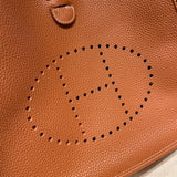Side view of smart structured handbag