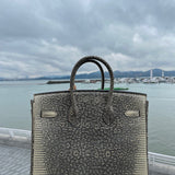 Interior view of statement premium bag