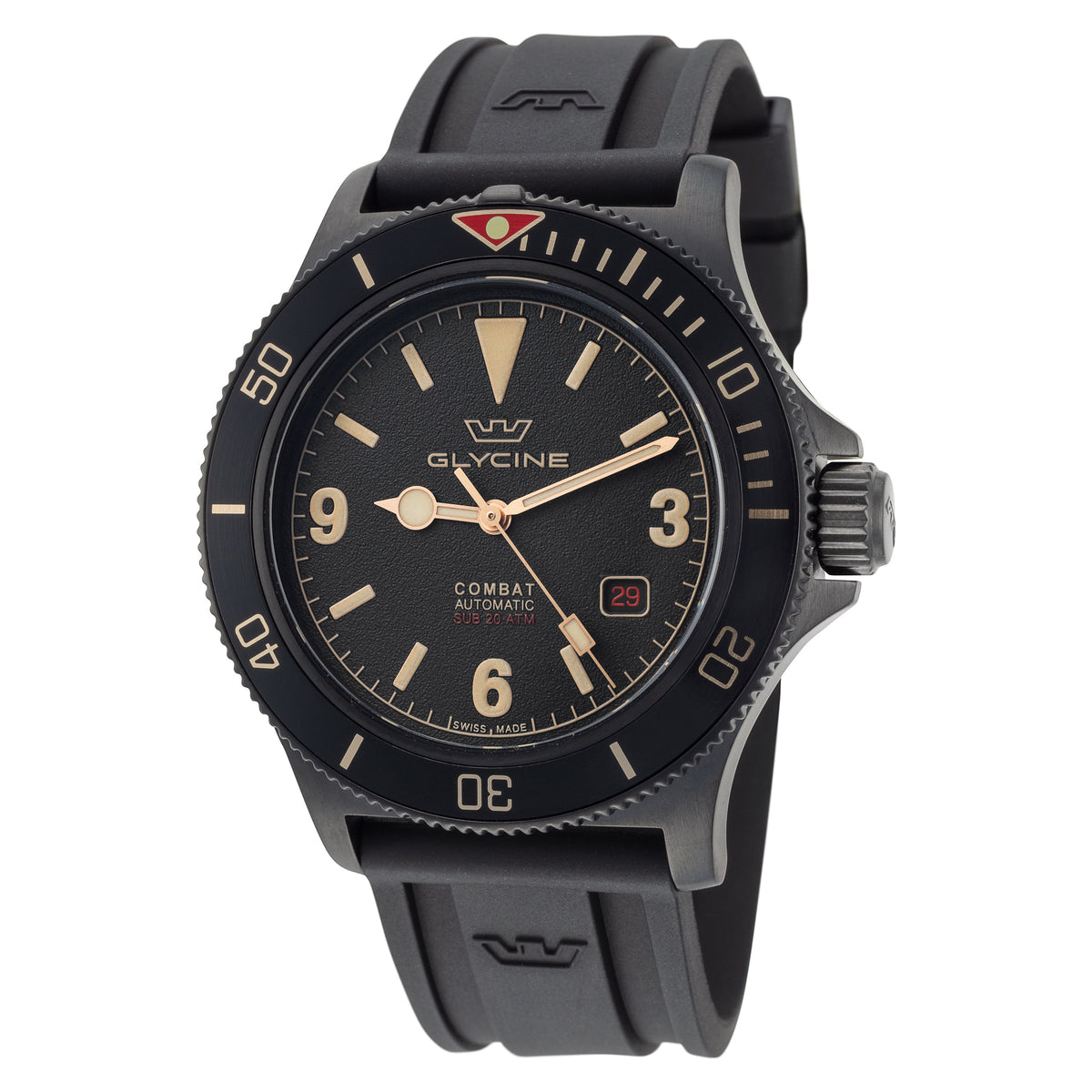 Front view of Glycine Men's GL0269 men's watch