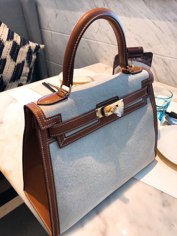 Close-up detail of timeless bag design