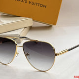 Front view of Louis Vuitton unisex sunglasses