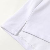Side profile of Polo cotton polo shirt with logo-detail design