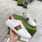 Gucci sneakers detailed view showing premium designer craftsmanship