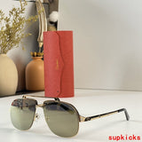 Angled view of Cartier unisex sunglasses