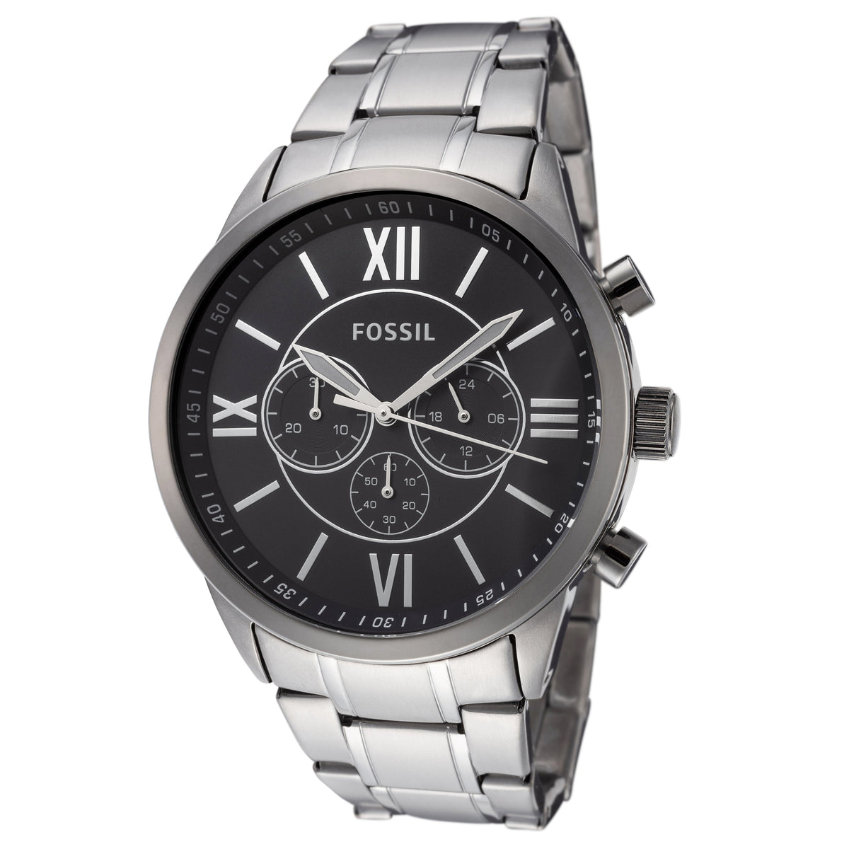 Front view of Fossil men's watch