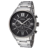 Front view of Fossil men's watch