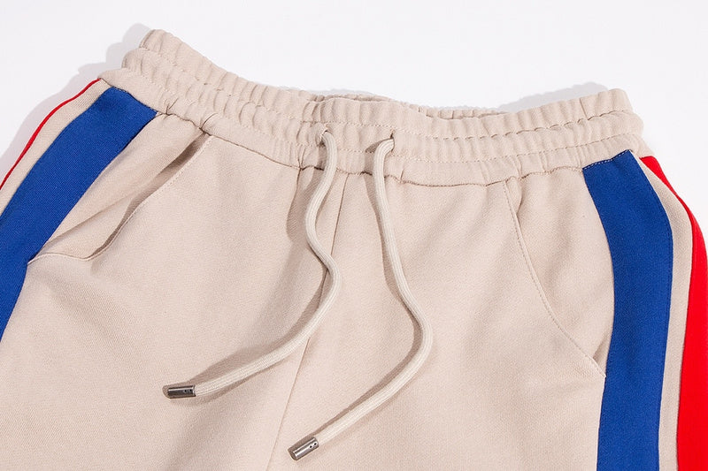 Close-up detail shot of Gucci luxury clothing with monogram-inspired silhouette