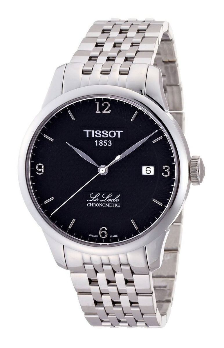 Front view of Tissot men's watch
