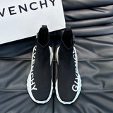 Givenchy Nude Ankle Boots - Angled View