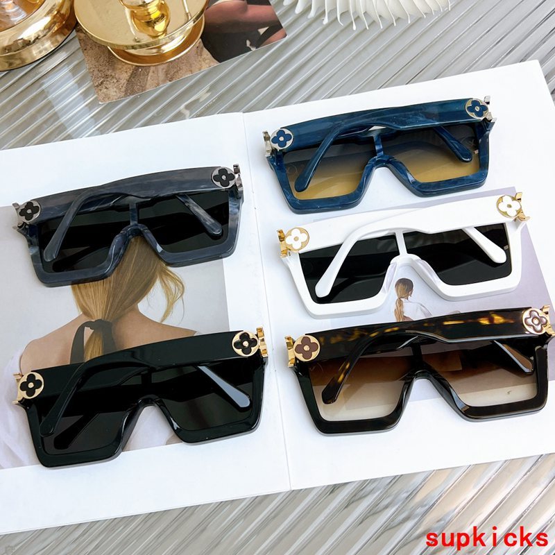 Side view of Louis Vuitton unisex sunglasses