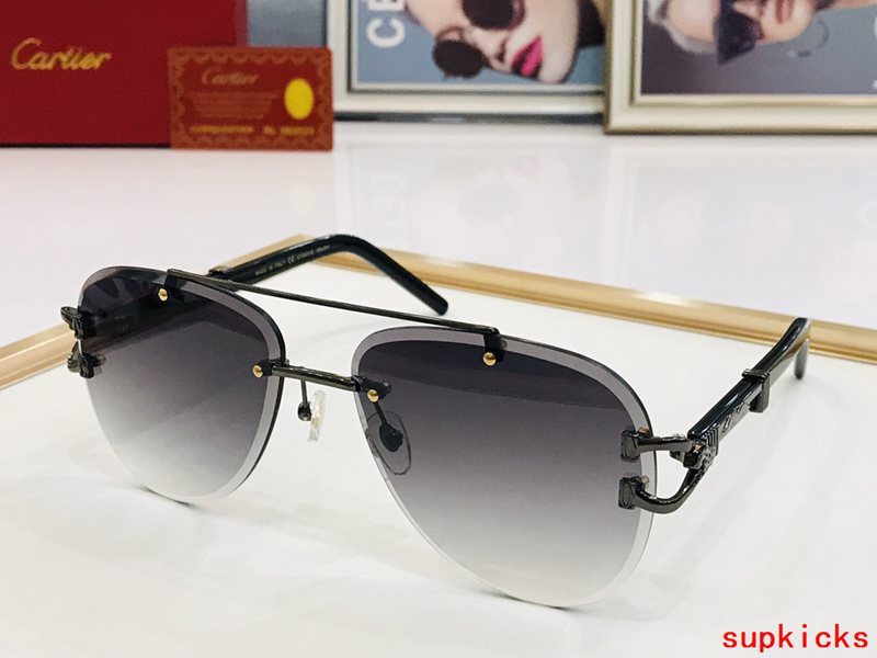 Lifestyle view of Cartier unisex sunglasses