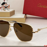 Front view of Cartier unisex sunglasses