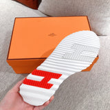 Hermès Nude Slip-On Sneakers - Front View