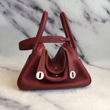 Close-up detail of graceful bag design