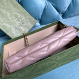 Top view of classic refined women's handbag – women's luxury accessory