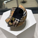 Front view of Burberry unisex cap