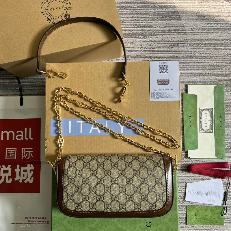 Close-up detail of streamlined bag design