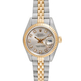 Side view of Rolex women's watch