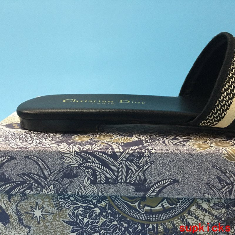 Dior Grey Slingback Heels - Studio Shot