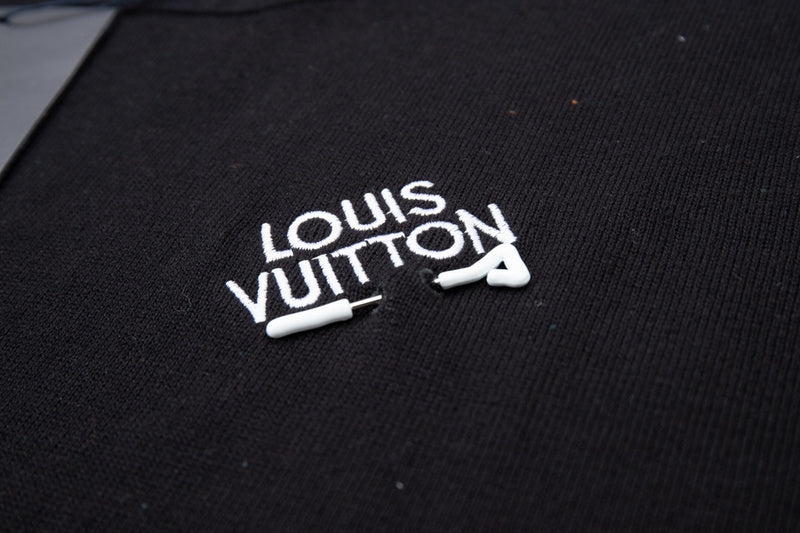 Front view of Louis Vuitton cotton t-shirt with relaxed-fit cut