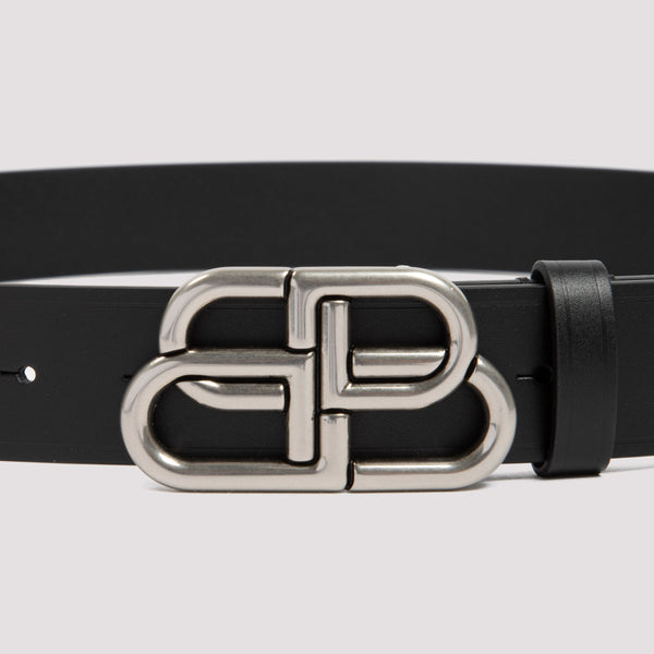 Balenciaga Belts? Balenciaga Leather Large Bb Belt Men Premium Leather Designer Belt