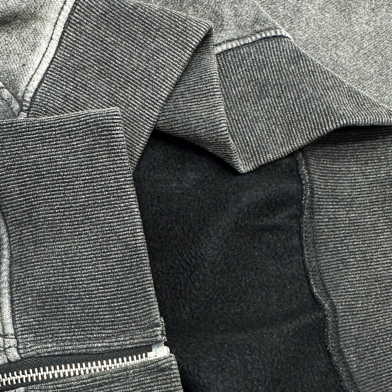 Close-up of Balenciaga designer clothing craftsmanship