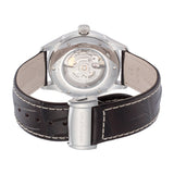 Close-up detail view of Hamilton men's watch
