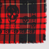 Alexander McQueen premium scarves & wraps detail and craftsmanship close-up