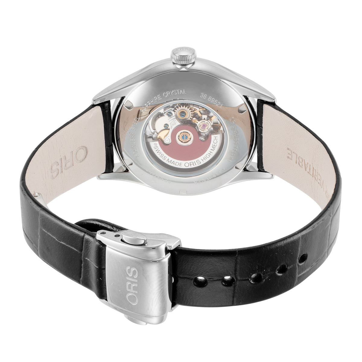 Side view of Oris Women's Artelier women's watch