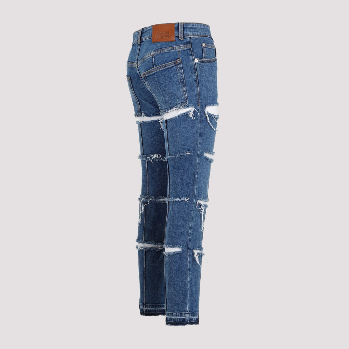 Alexander McQueen Jeans? Alexander Mcqueen Denim Pants Women Premium Designer Denim Jeans