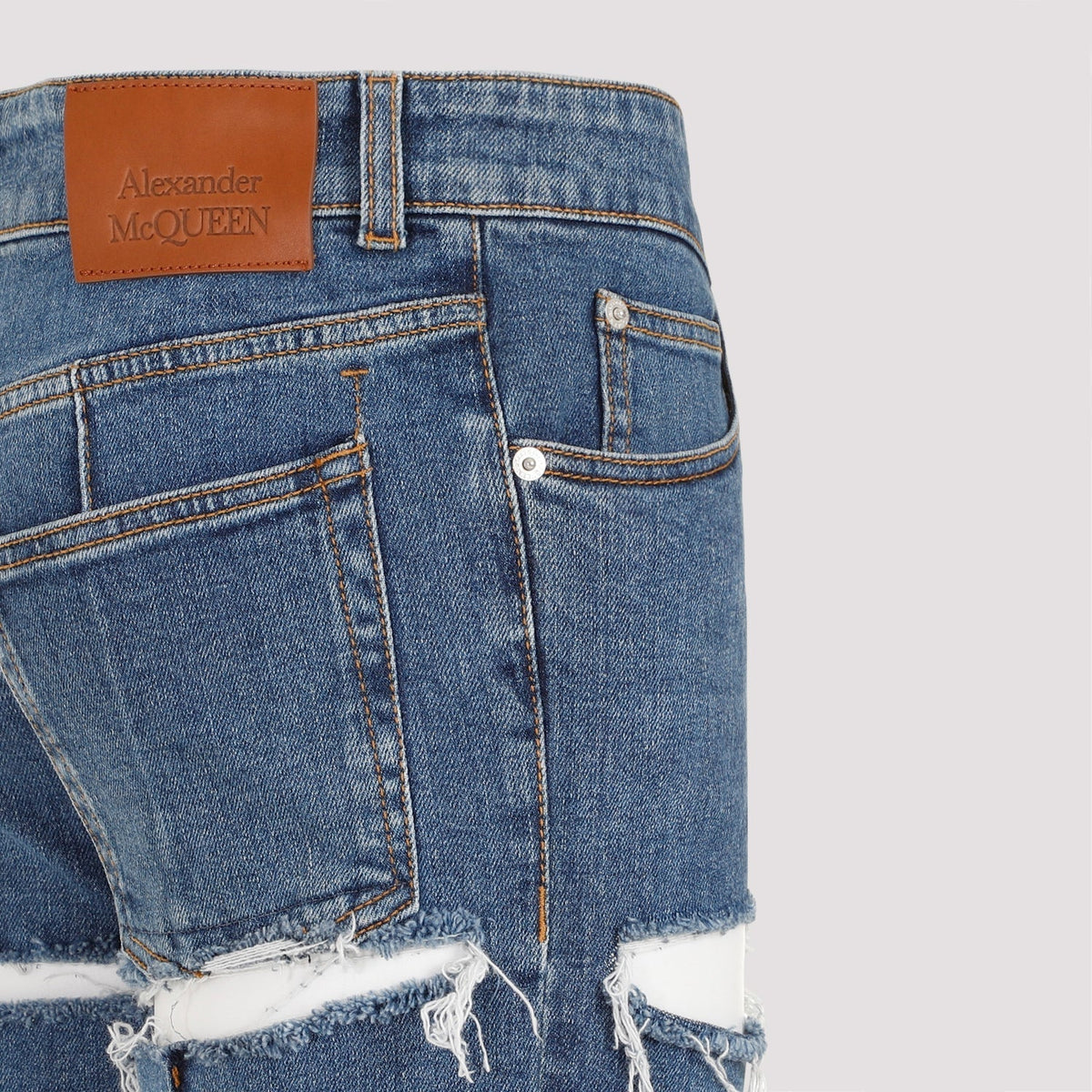 Alexander McQueen Jeans? Alexander Mcqueen Denim Pants Women Premium Designer Denim Jeans