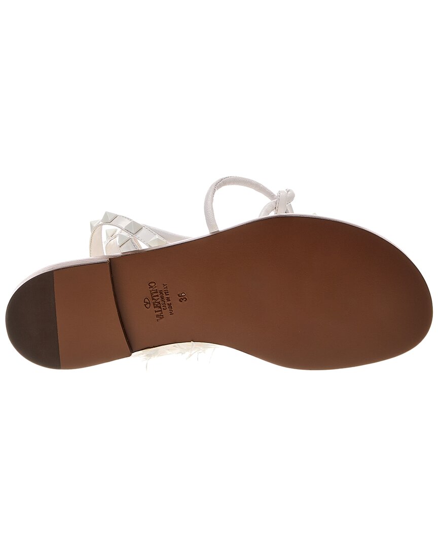 Valentino Shoes? Valentino Rockstud Leather Sandal Comfortable Everyday Designer Shoes